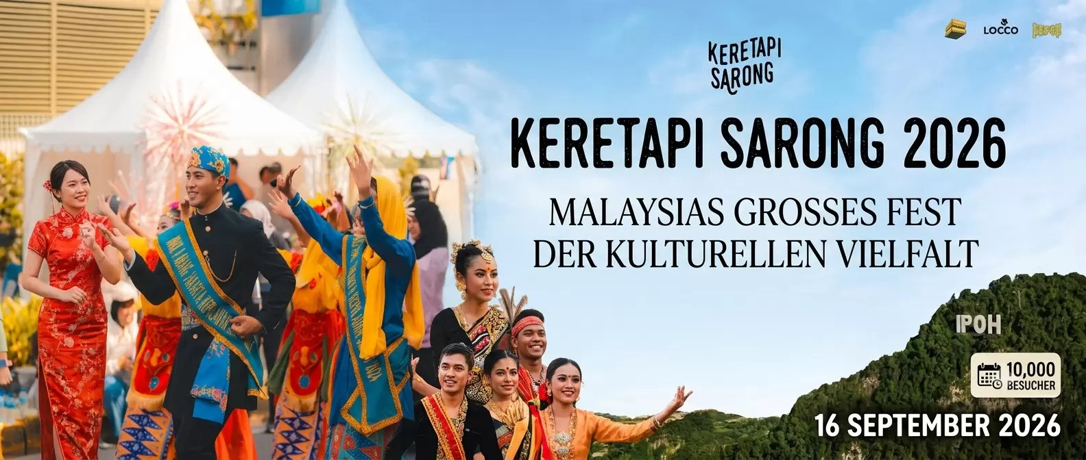 Keretapi Sarong 2026: Malaysias großes Fest der kulturellen Vielfalt